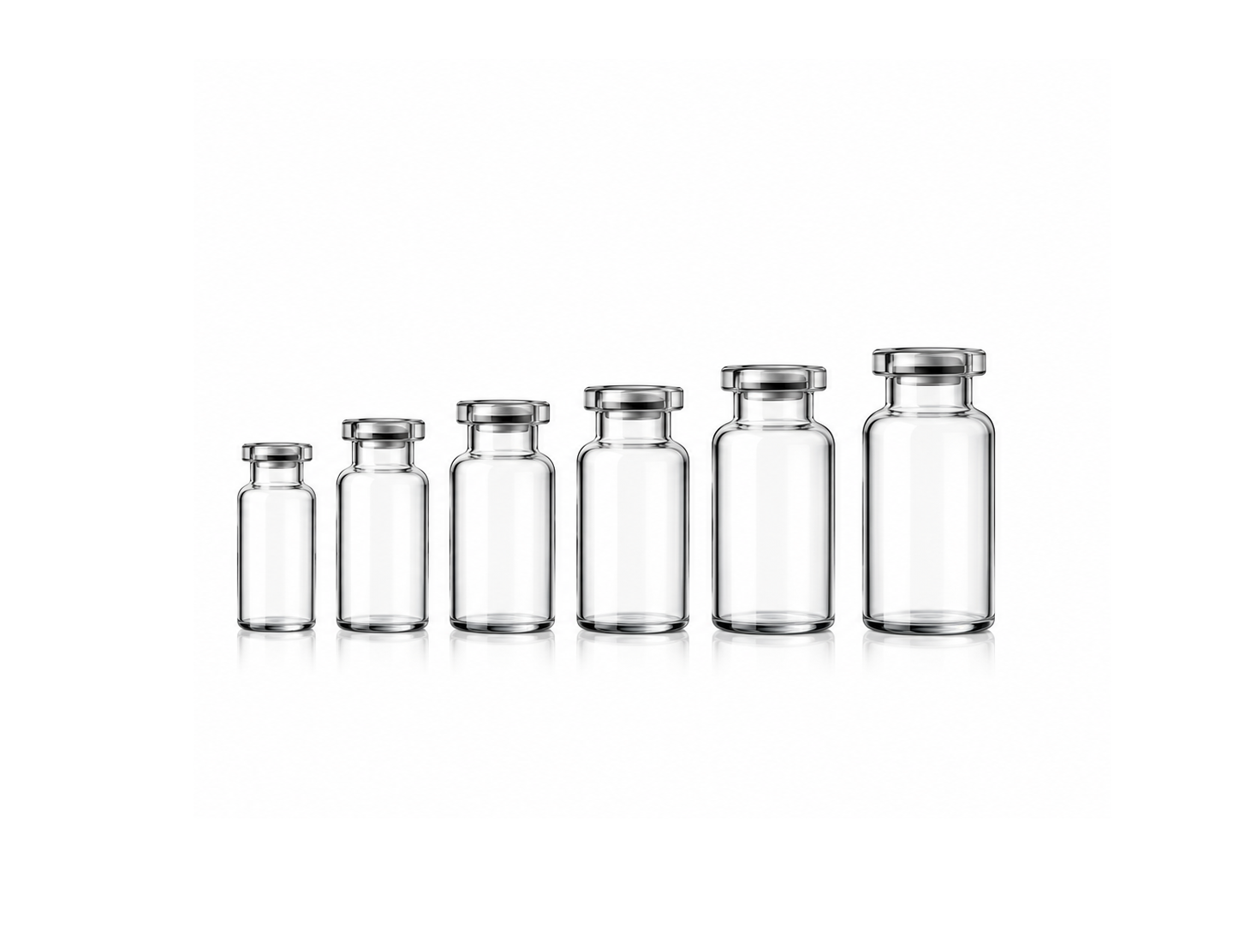 Empty Sterile Vials – 100 pieces